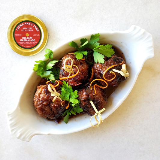 LAURA ANN’S HOLIDAY MARMALADE MEATBALLS