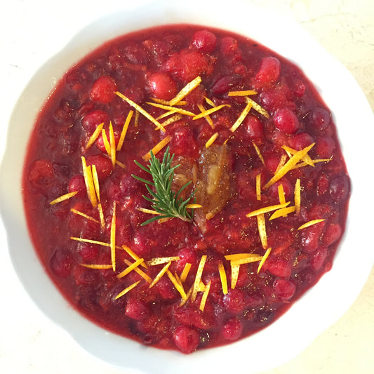 The ULTIMATE cranberry sauce