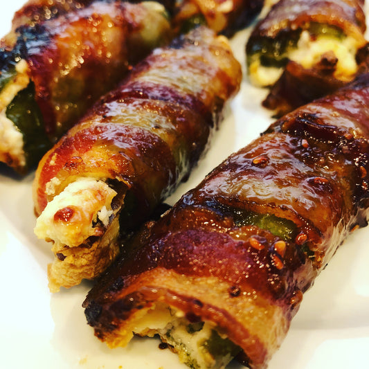 Sweet/Hot HEAVEN Jalapeño Poppers