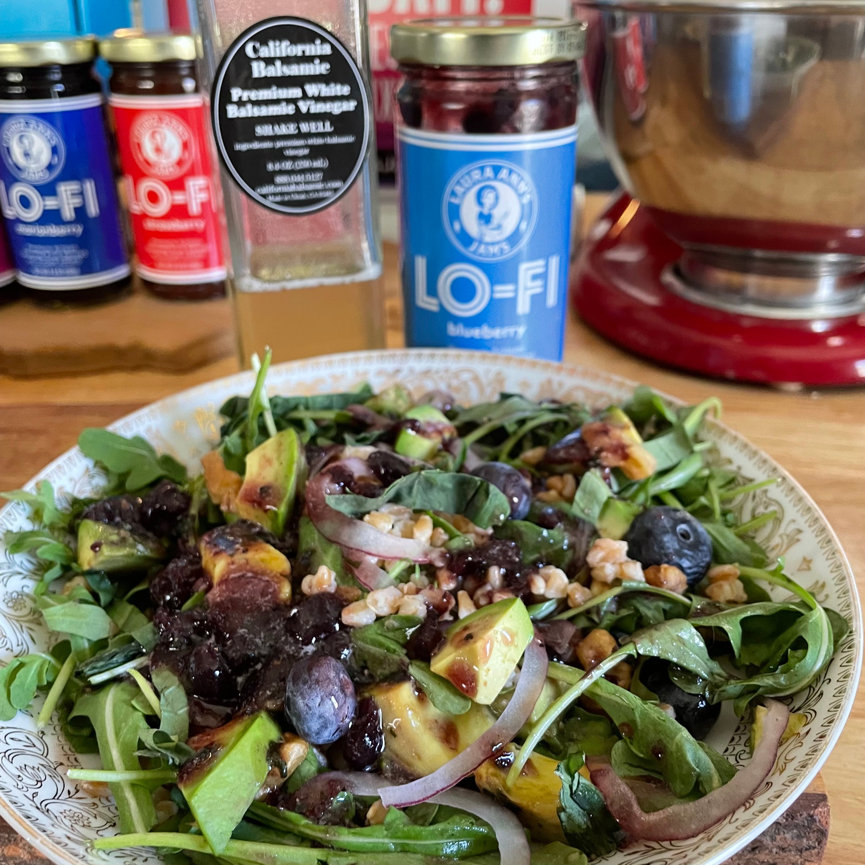 LO-FI Blueberry Salad Dressing