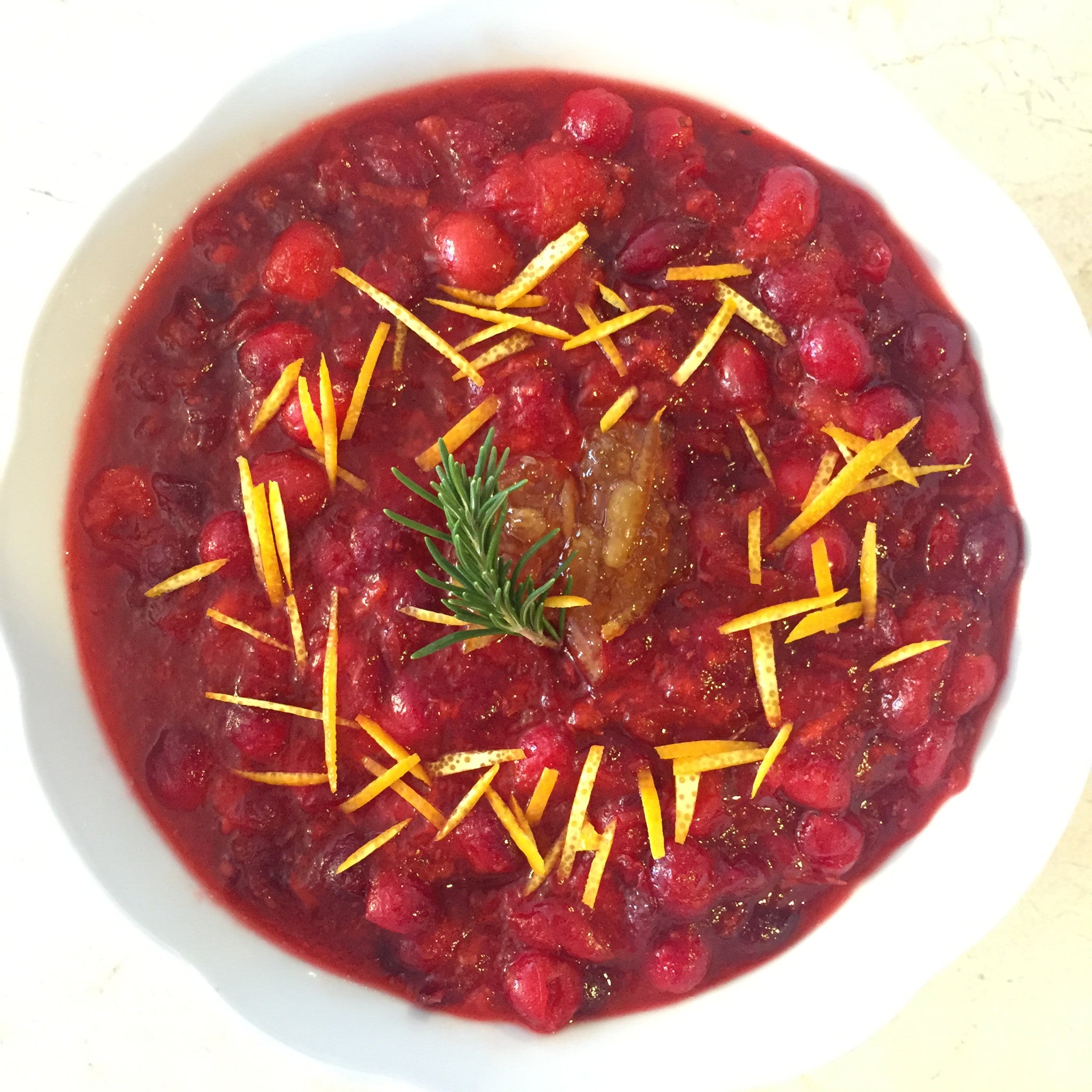 The ULTIMATE cranberry sauce