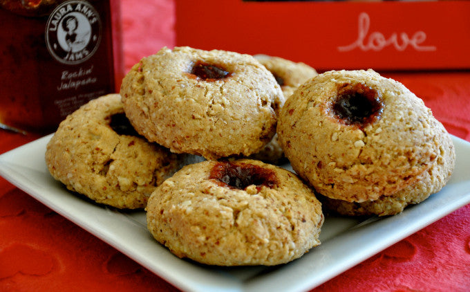 Vegan Jam-Filled Biscotti Cookies