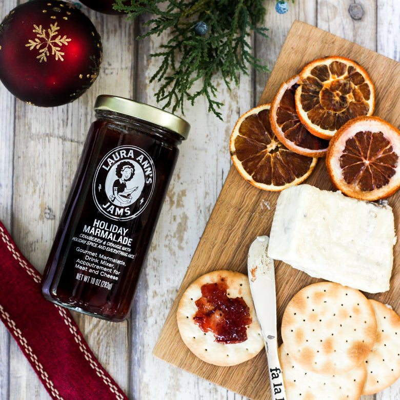 5oz Holiday Marmalade (Valencia Orange with Cranberry & light holiday spice).